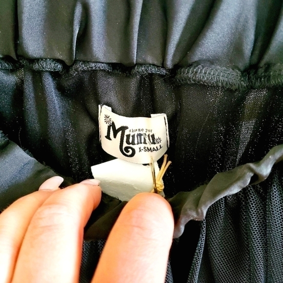 Show Me Your MuMu | Elastic Mesh Skirt - Picture 3 of 4